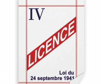 LOCATION LICENCE DEBIT DE BOISSON 4EME CATEGORIE